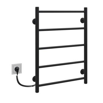 Heated towel rail Pryama 700x500/5 EL knop.chorn.